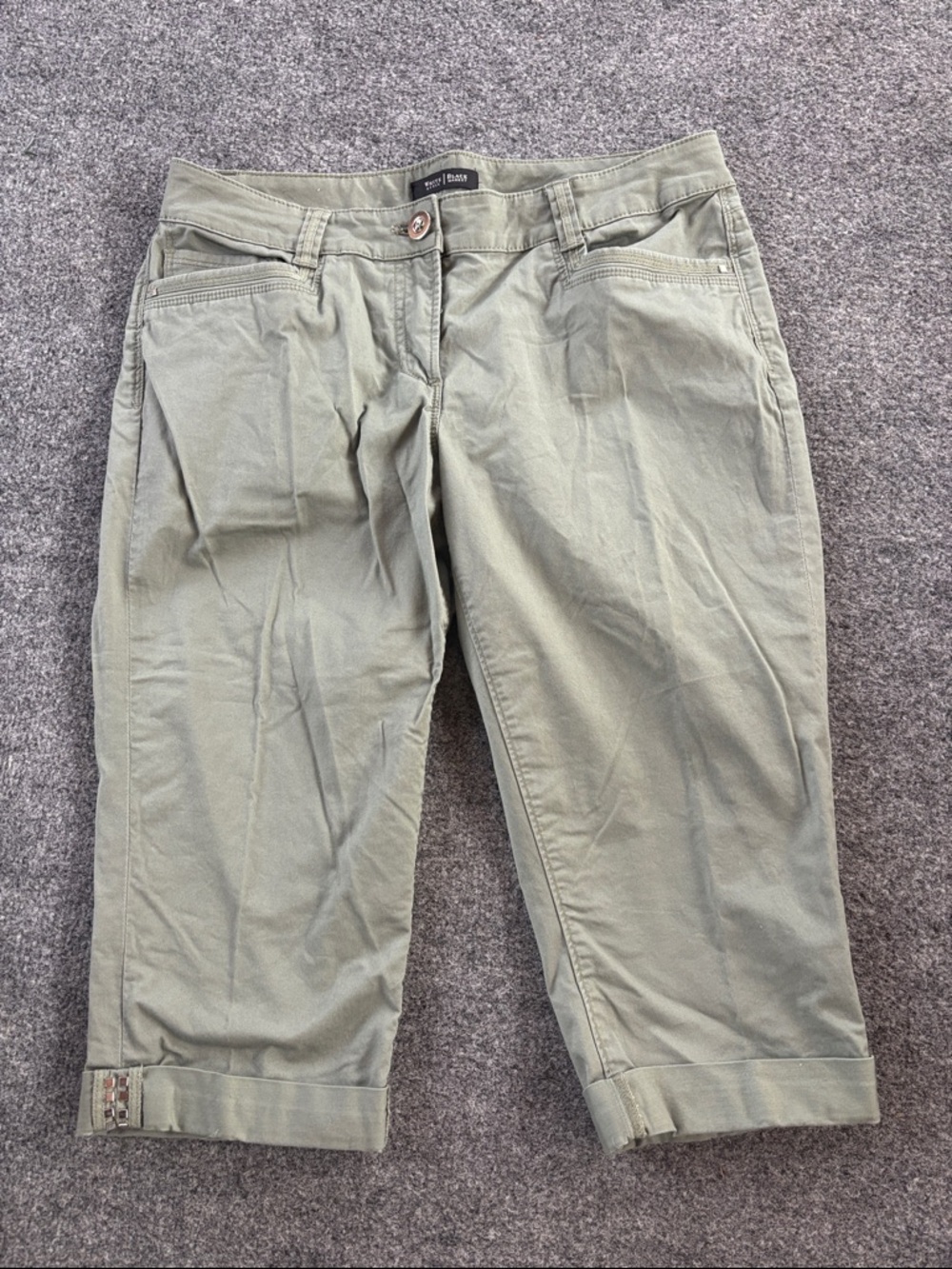 White House Black Market Olive Green Pants